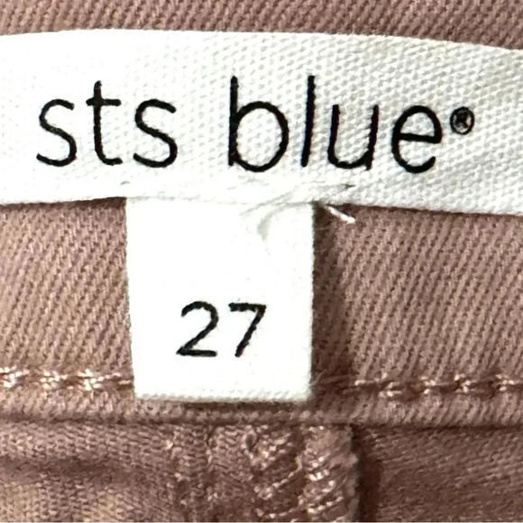 New STITCH FIX STS BLUE Molly Shorts Women’s Sz 27/4 Dusty Rose  10” High Rise - Picture 7 of 8